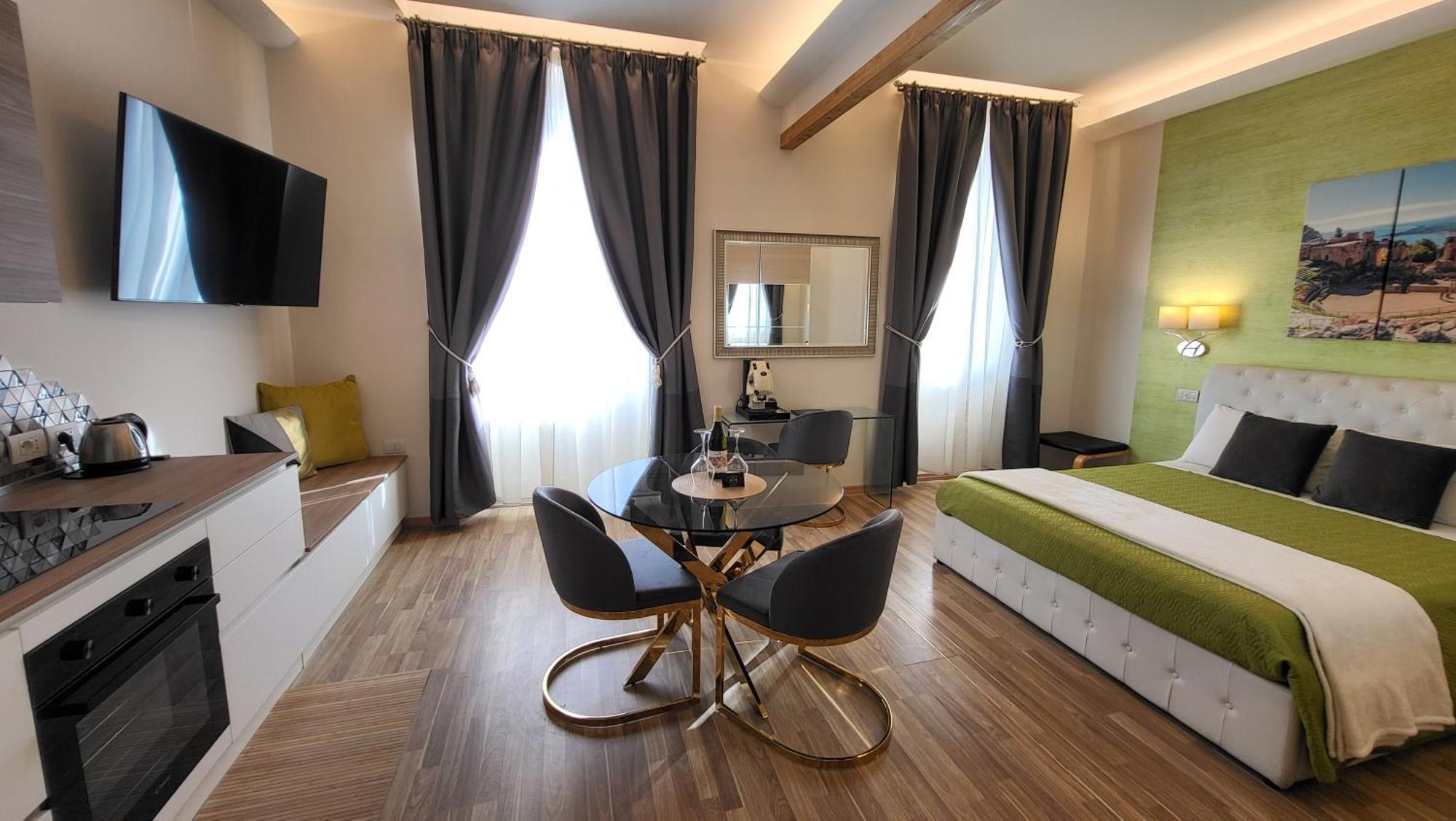 I Due Grifoni Studio Flat Таорміна Екстер'єр фото